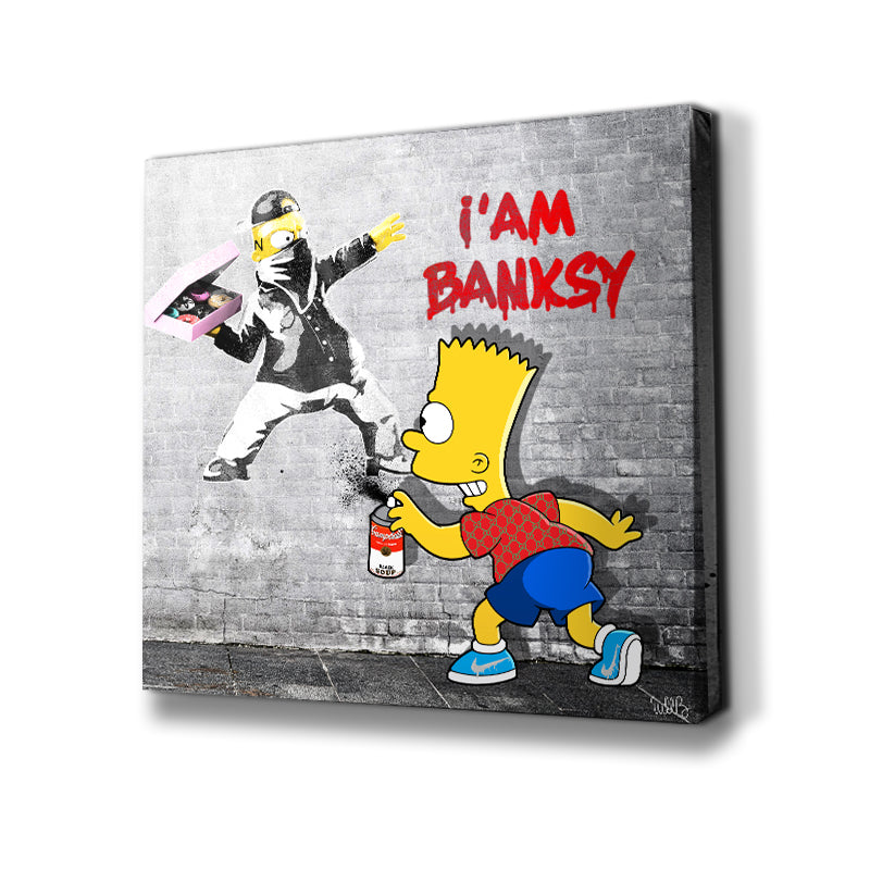 Bart is Banksy - Limited Prints