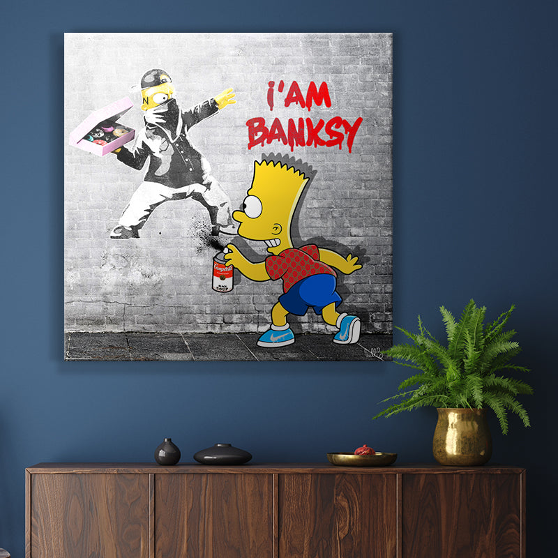Bart is Banksy - Limited Prints