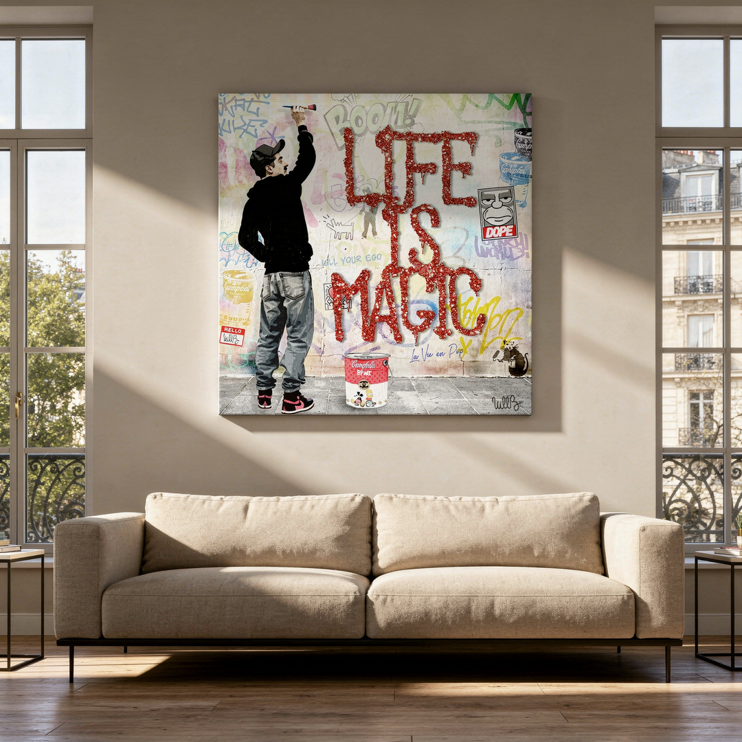 Chaplin Life is Magic - Limited Prints